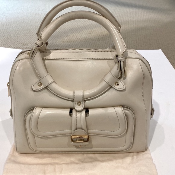 Jimmy Choo Handbags - JIMMY CHOO TAHULA HILL ICONIC IVORY BAG